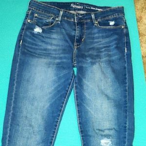 Levi Strauss Low Rise Jeggings Size 8M W29 L32